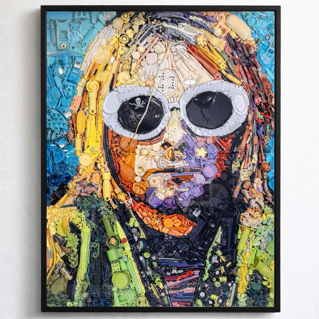Prints on metal/glass