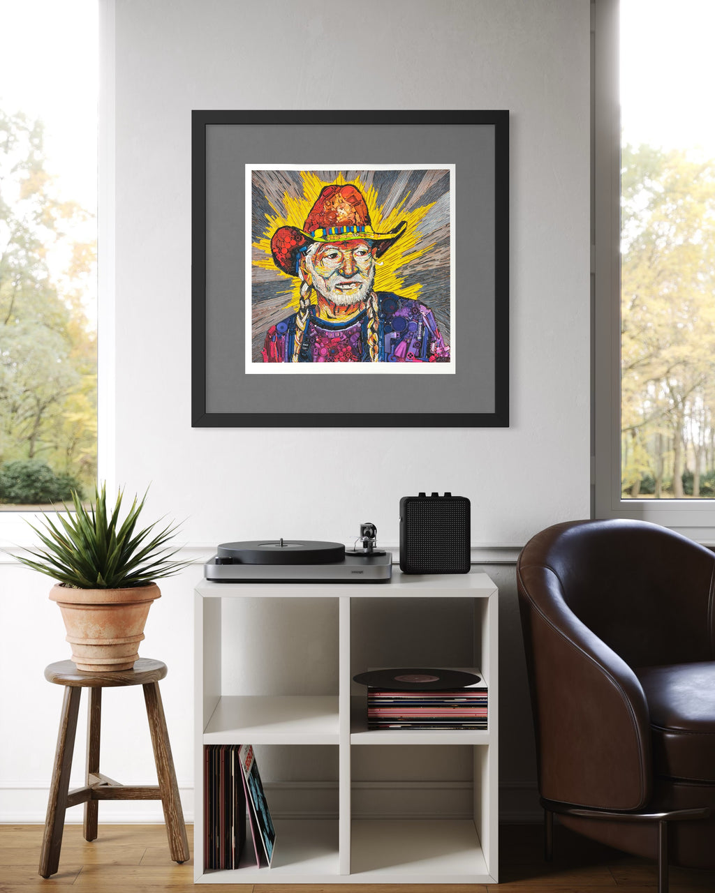 Limited Edition Willie Nelson Print