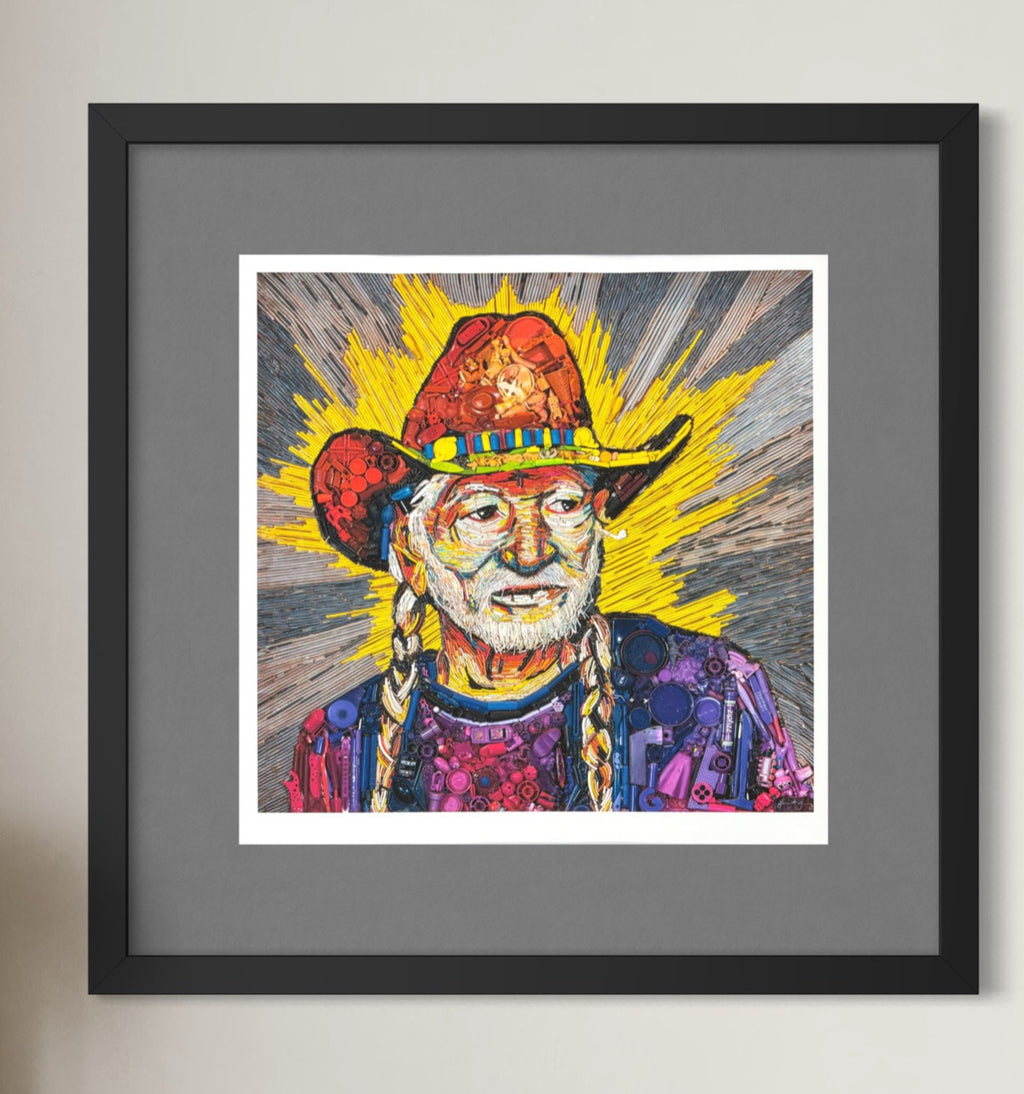 Limited Edition Willie Nelson Print