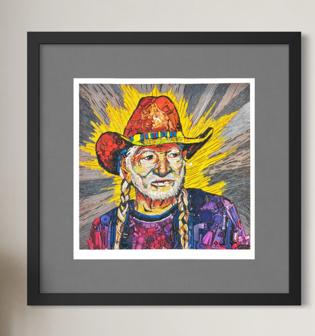 Limited Edition Willie Nelson Print